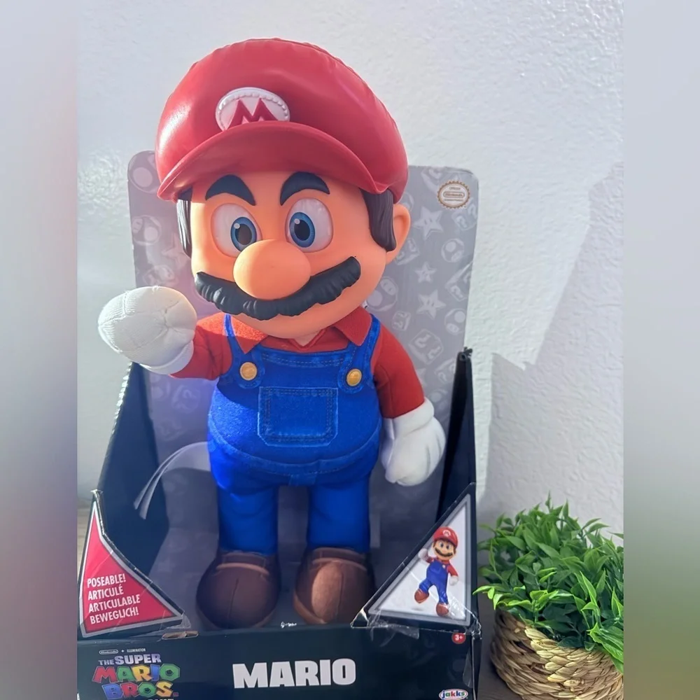 Target Super Mario Action Figure - Red, Blue, White